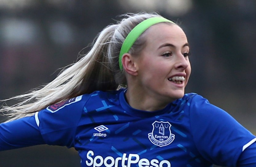 Chloe Kelly Teeth Everton